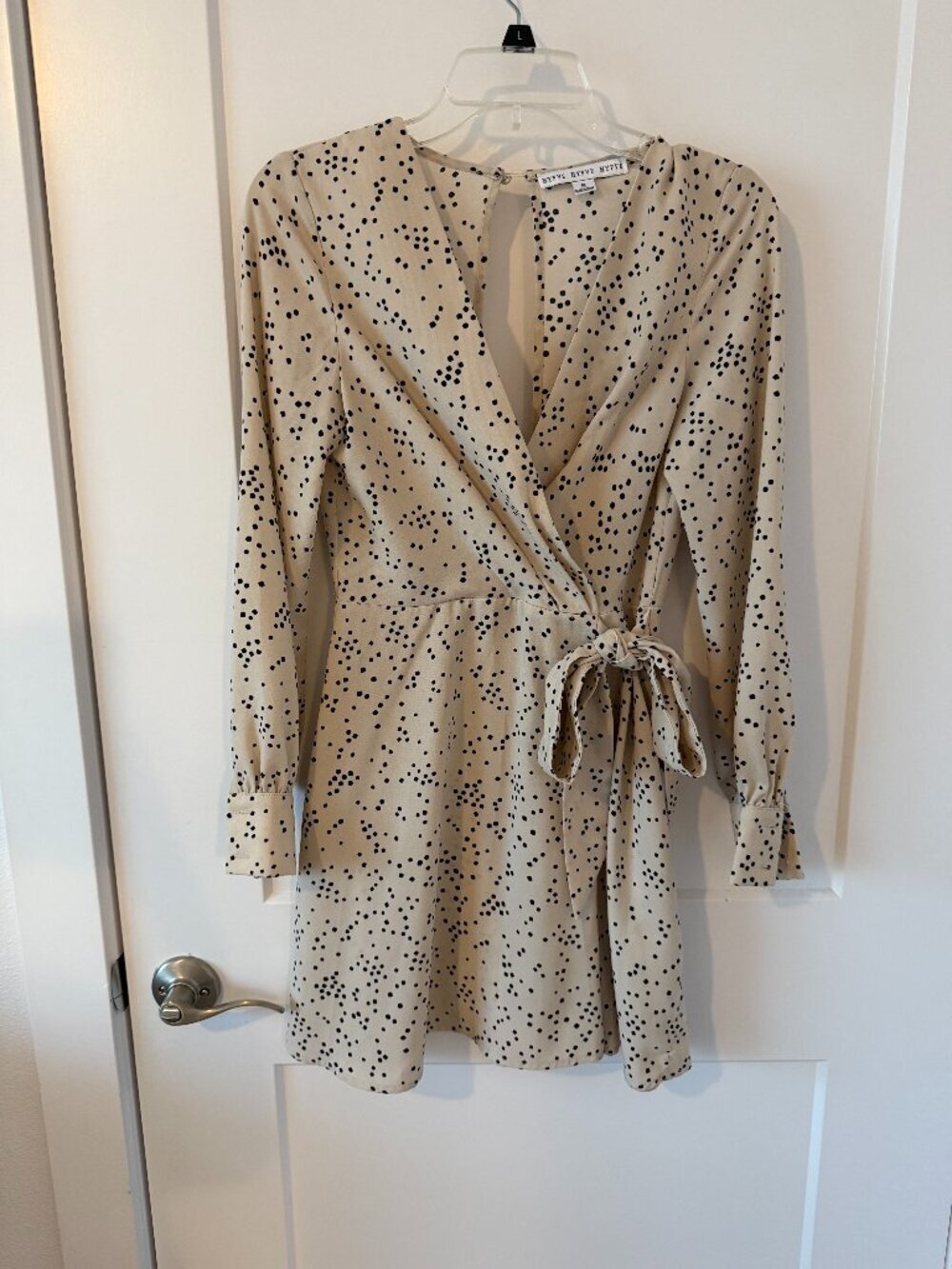 HYFVE HYFVE HYFVE Black and Cream Polka Dot Dress